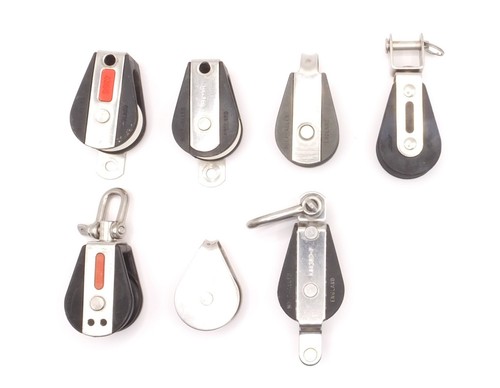 Dinghy blocks 27mm plain - 27mm, &